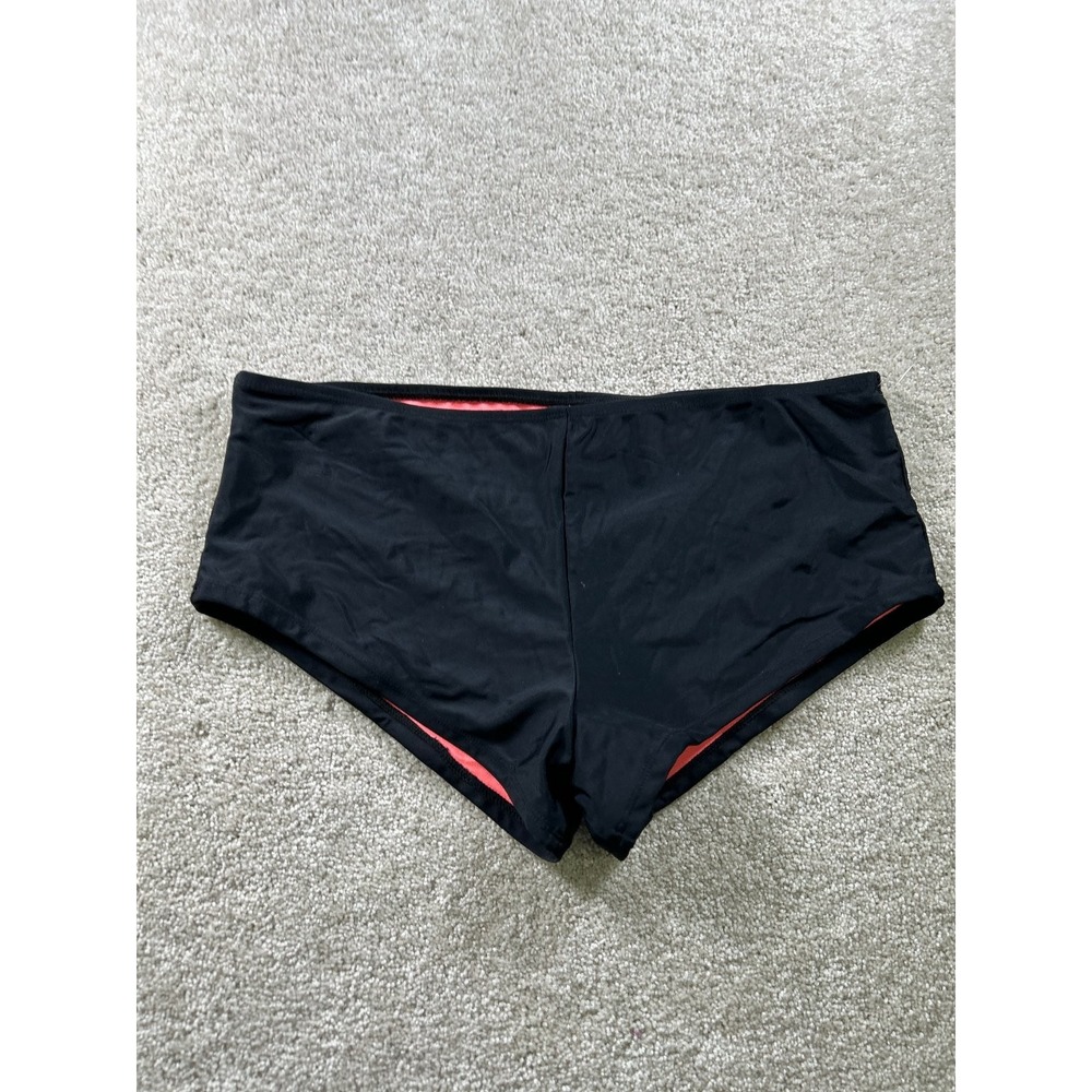 Arizona Jean Co Swimwear Women's Black Plus Size 20½ Nylon‎ Spandex